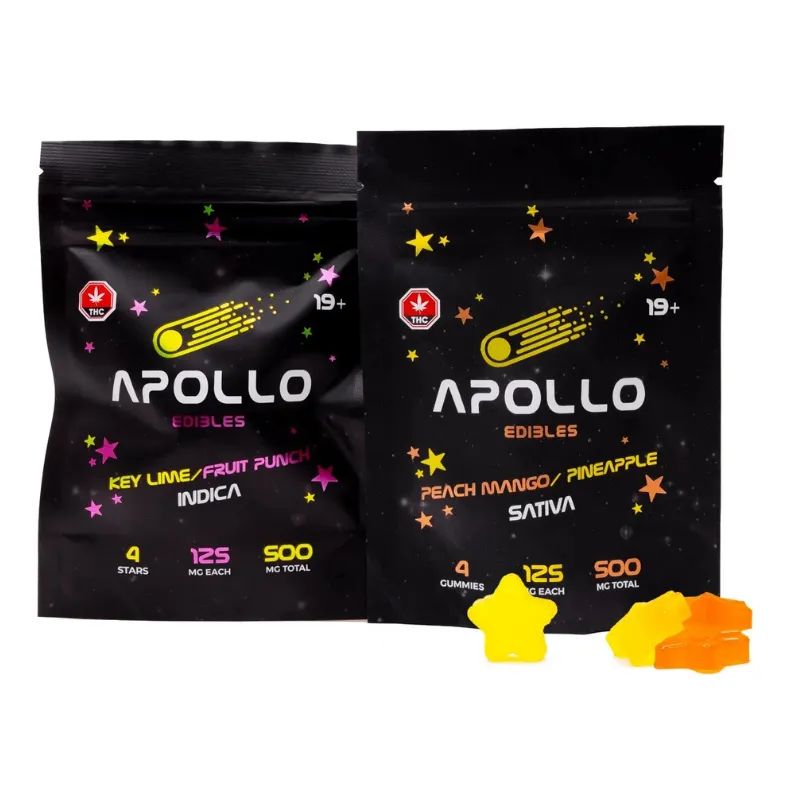 apollo-edibles-1000mg.png Apollo Shooting Stars Gummies 500mg