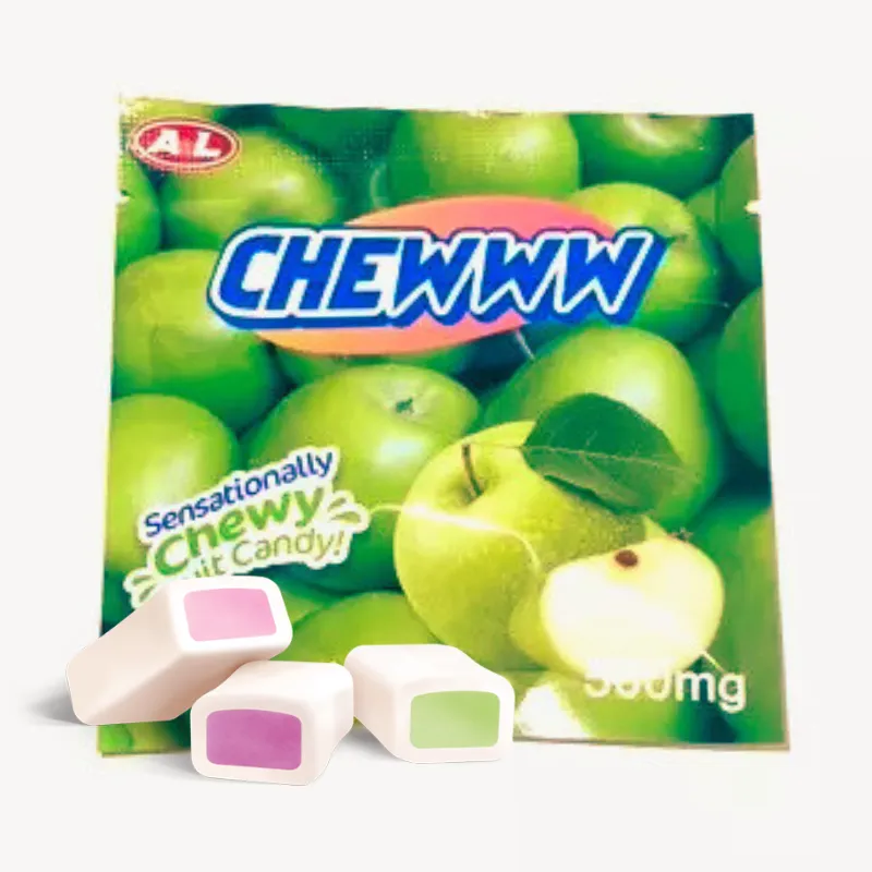 green-apple.png High-Chewww Green Apple - 500mg THC